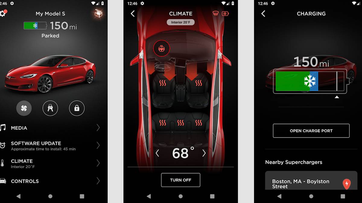 Everything Tesla Drivers Can Do With The Tesla Mobile App