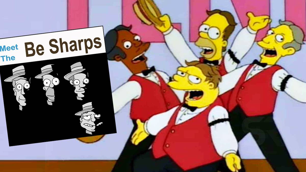 The Simpsons: Why Homer's Band Was Called The Be Sharps