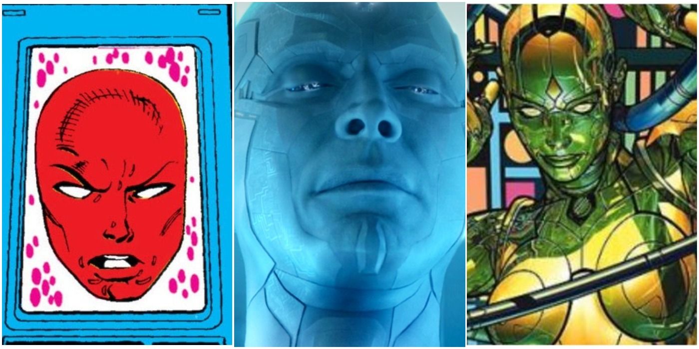 WandaVision 10 Alternate Versions Of Vision That Could Appear In The MCU