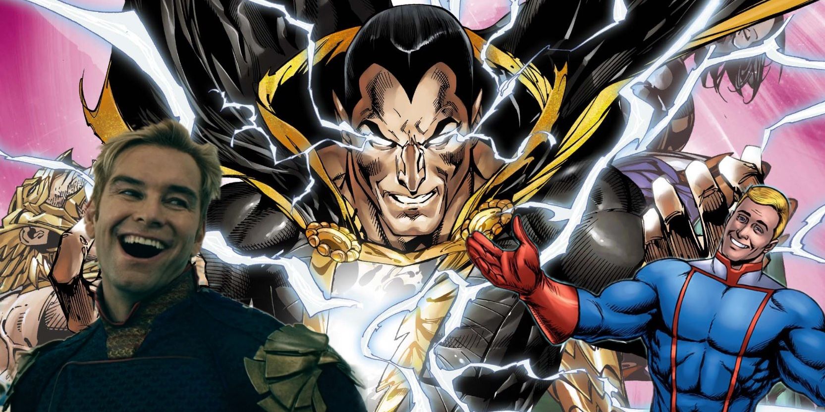 Black Adam Vs The Boys Homelander Who D Win Their Comic Battle Laptrinhx
