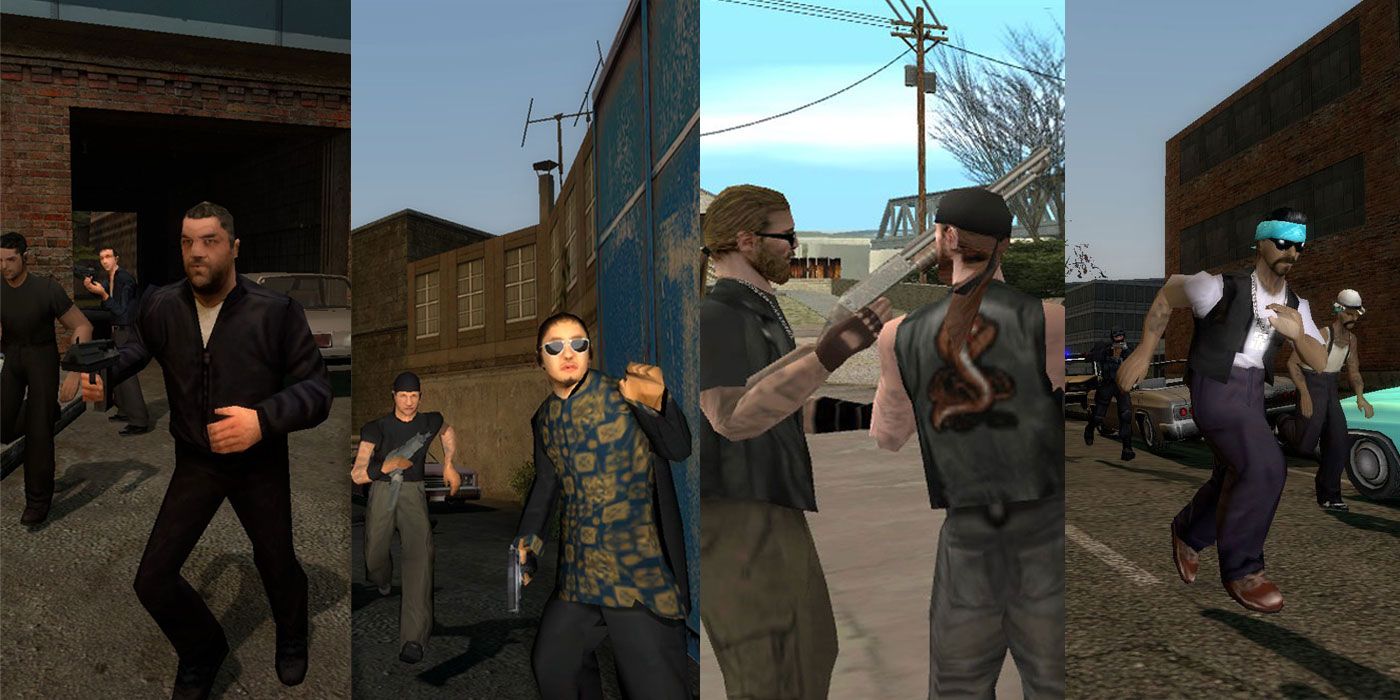 Every GTA: San Andreas Gang Grand Theft Auto 5 Ignored, image size:1400x700