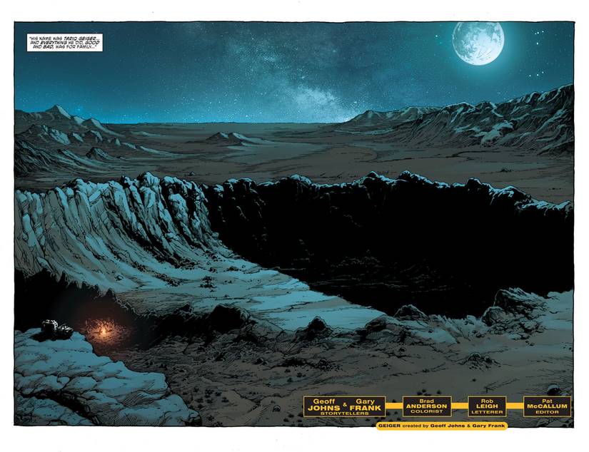 Interview: Geoff Johns & Gary Frank Talk Explosive New Series GEIGER