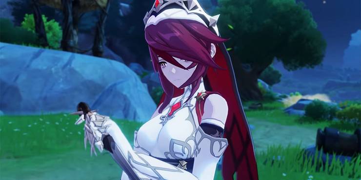 Genshin Impact The Best Build Team For Rosaria Screen Rant Genshin Impact The Best Build Team For Rosaria Screen Rant