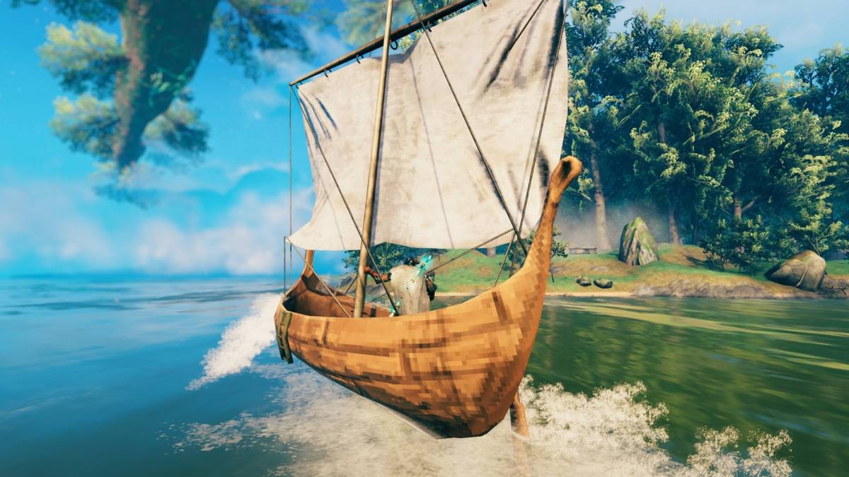 Valheim Fan's Giant Ramp Turns The Ocean Into A Trampoline
