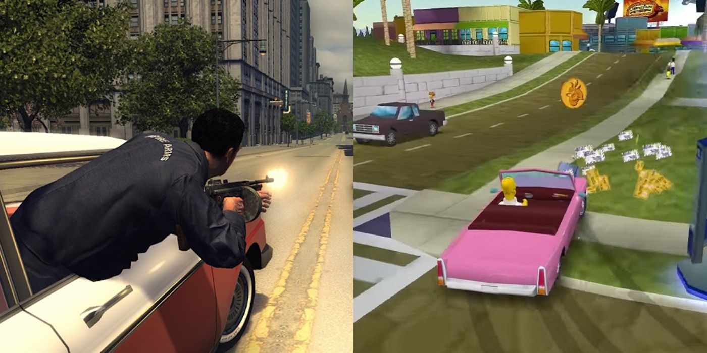 The 10 Best Games Clearly Modeled After Grand Theft Auto Ranked According To Metacritic