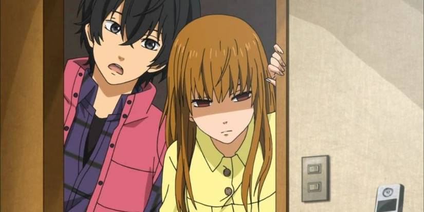  Shizuku and Haru from the anime series My Little Monster.