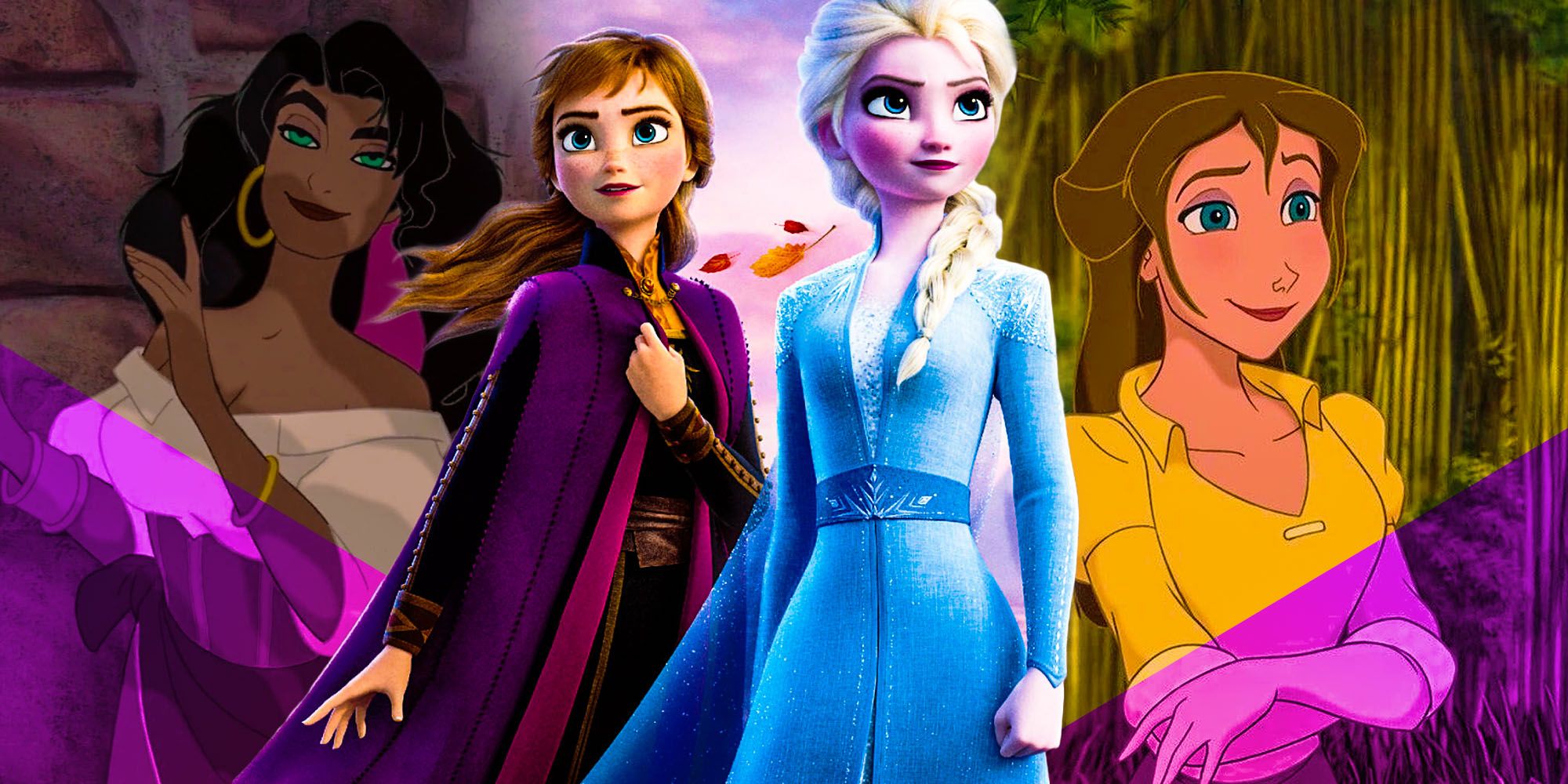 elsa and anna official disney princesses