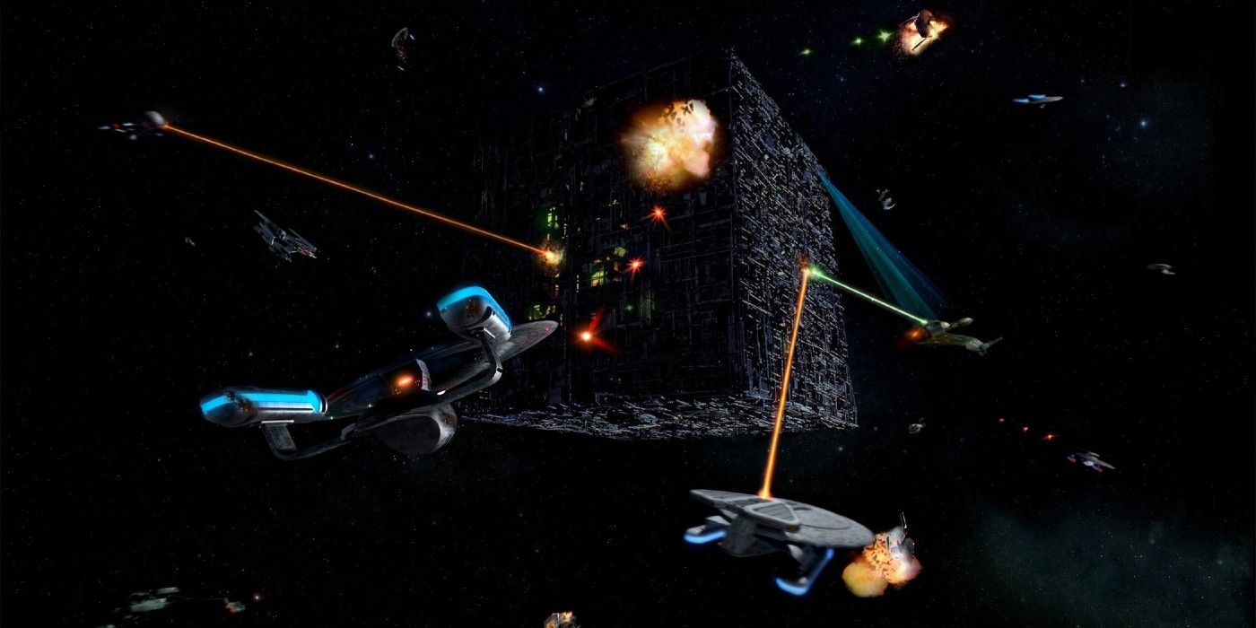 A Batalha de Wolf 359 em Star Trek: The Next Generation.