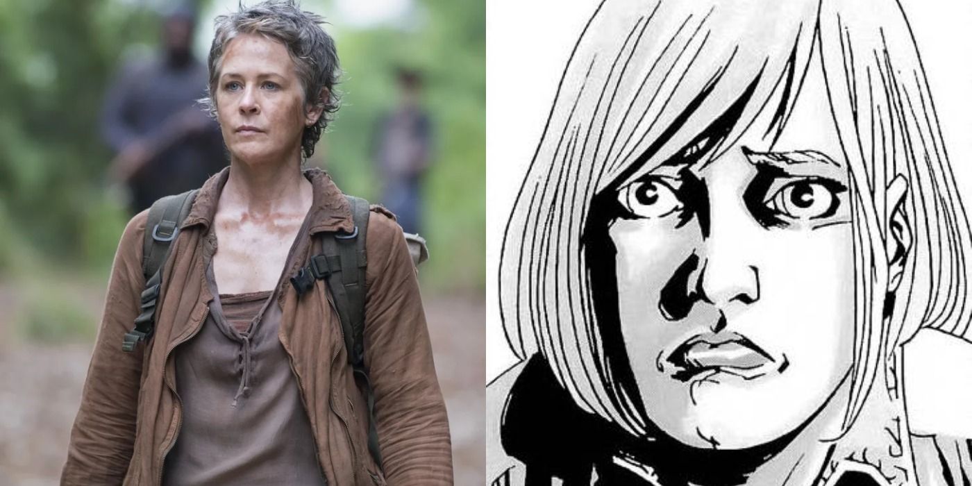 Carol on The Walking Dead