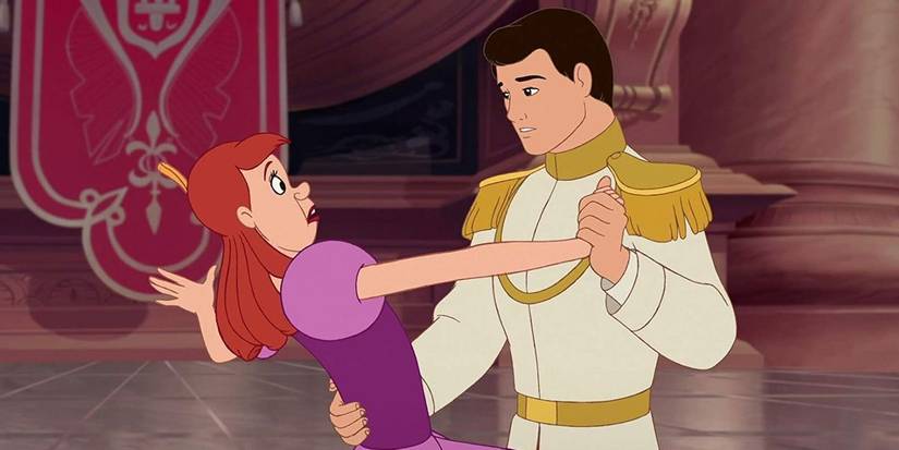 Christopher Daniel Barnes Tress MacNeille as Prince Charming Anastasia in Cinderella III A Twist In Time Cinderella III A Twist In Time