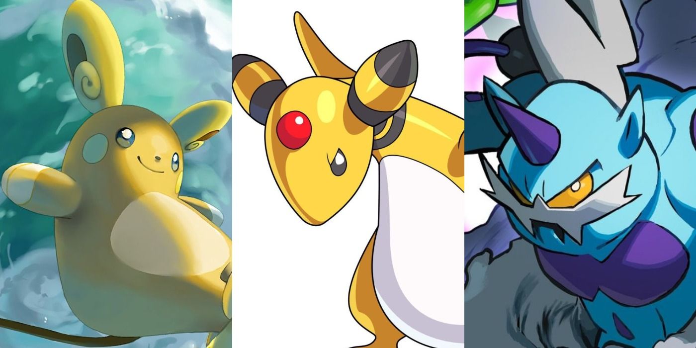 10 Best DualType Electric Pokémon ScreenRant