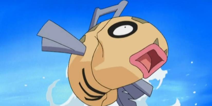 Feebas Jumping Into The Air