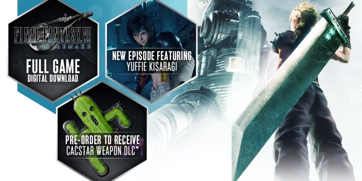 FF7 Remake Intergrade Pre-Orders Come With Yuffie Cacstar Weapon