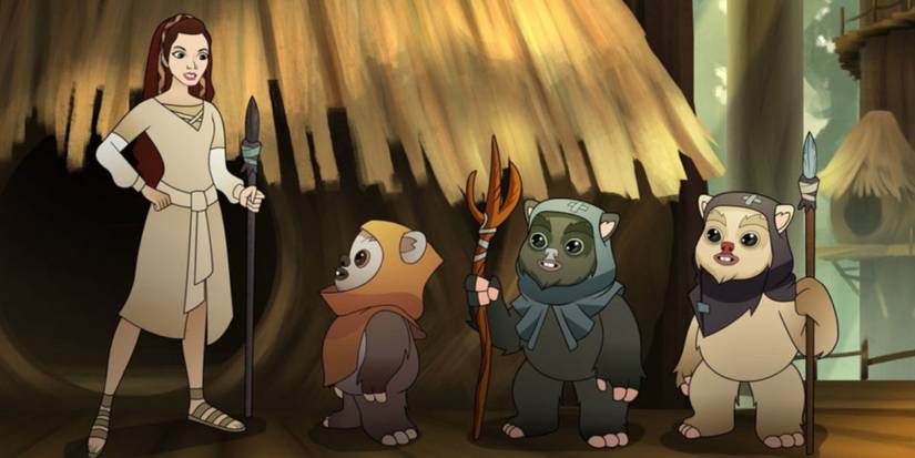 How Did The Ewoks Have A Dress For Leia? Disturbing ROTJ Theory Explained How Did The Ewoks Have A Dress For Leia? Disturbing ROTJ Theory Explained
