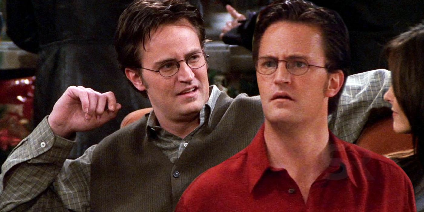 Friends Why Chandler Starts Wearing Glasses In Season 7
