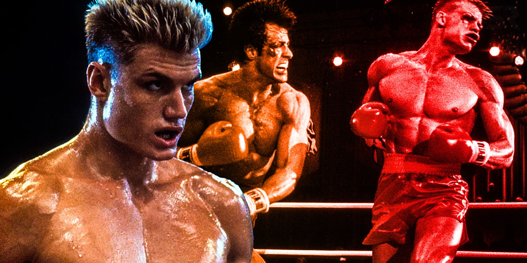 Rocky IV - Creed vs Drago Blank Template - Imgflip, image size:2000x1000