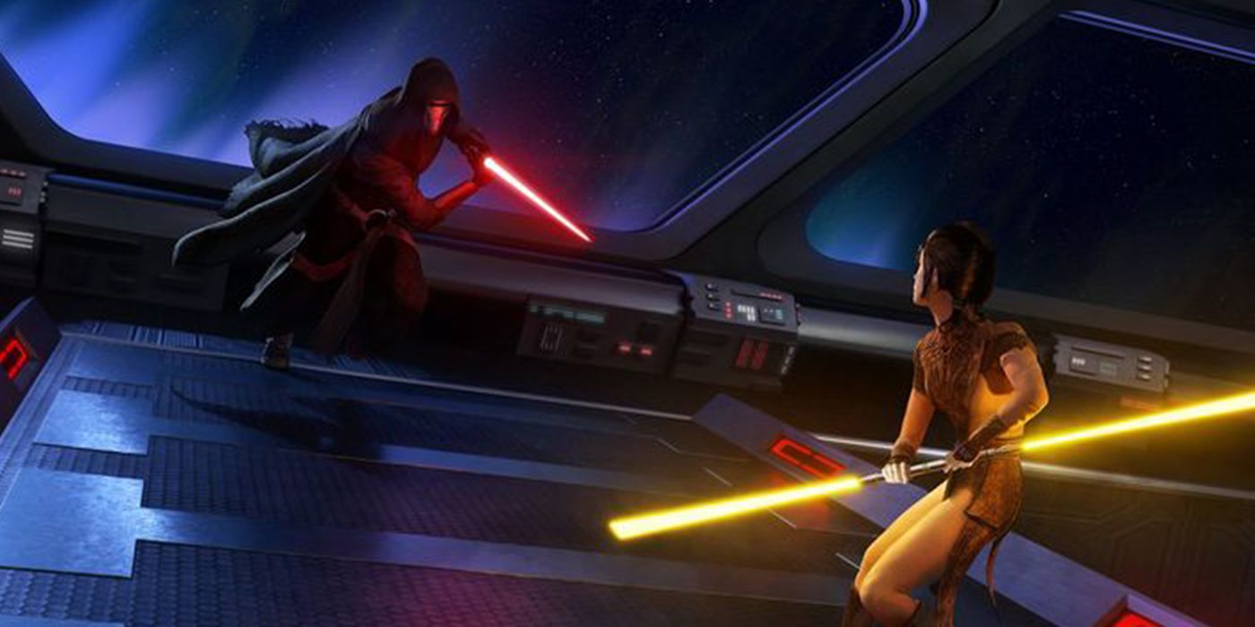 Revan vs Bastilla in KOTOR.