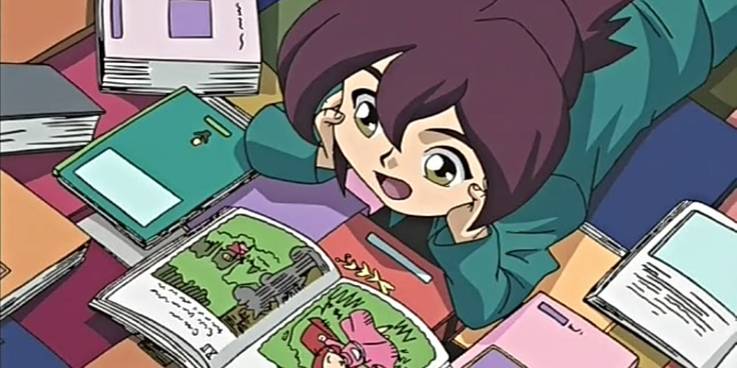 Yu-Gi-Oh! Leon as a kid