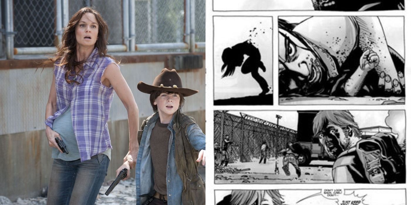Lori death in The Walking Dead