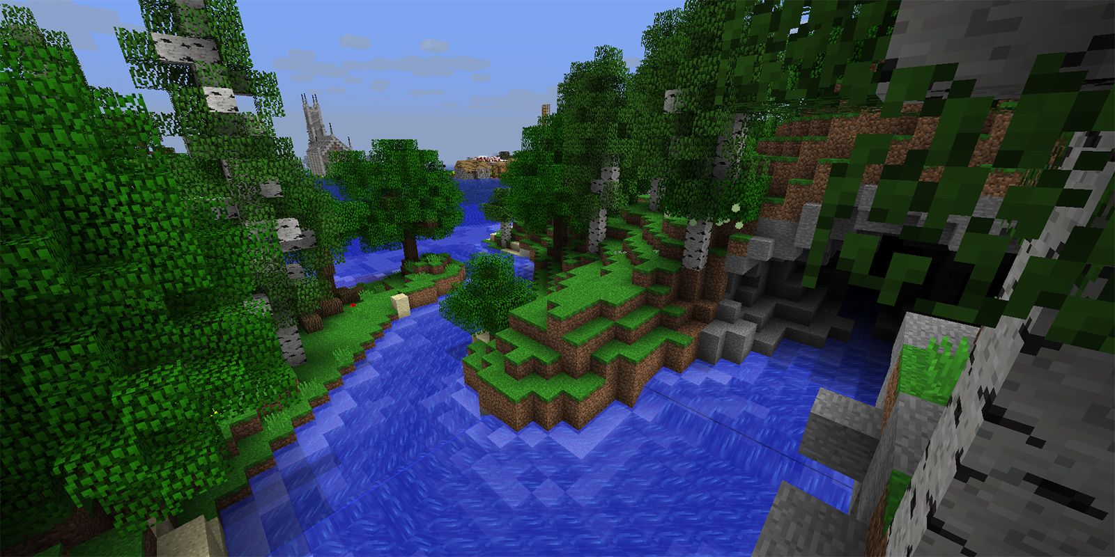 Minecraft Update Concept Envisions New Waterfalls & Rivers