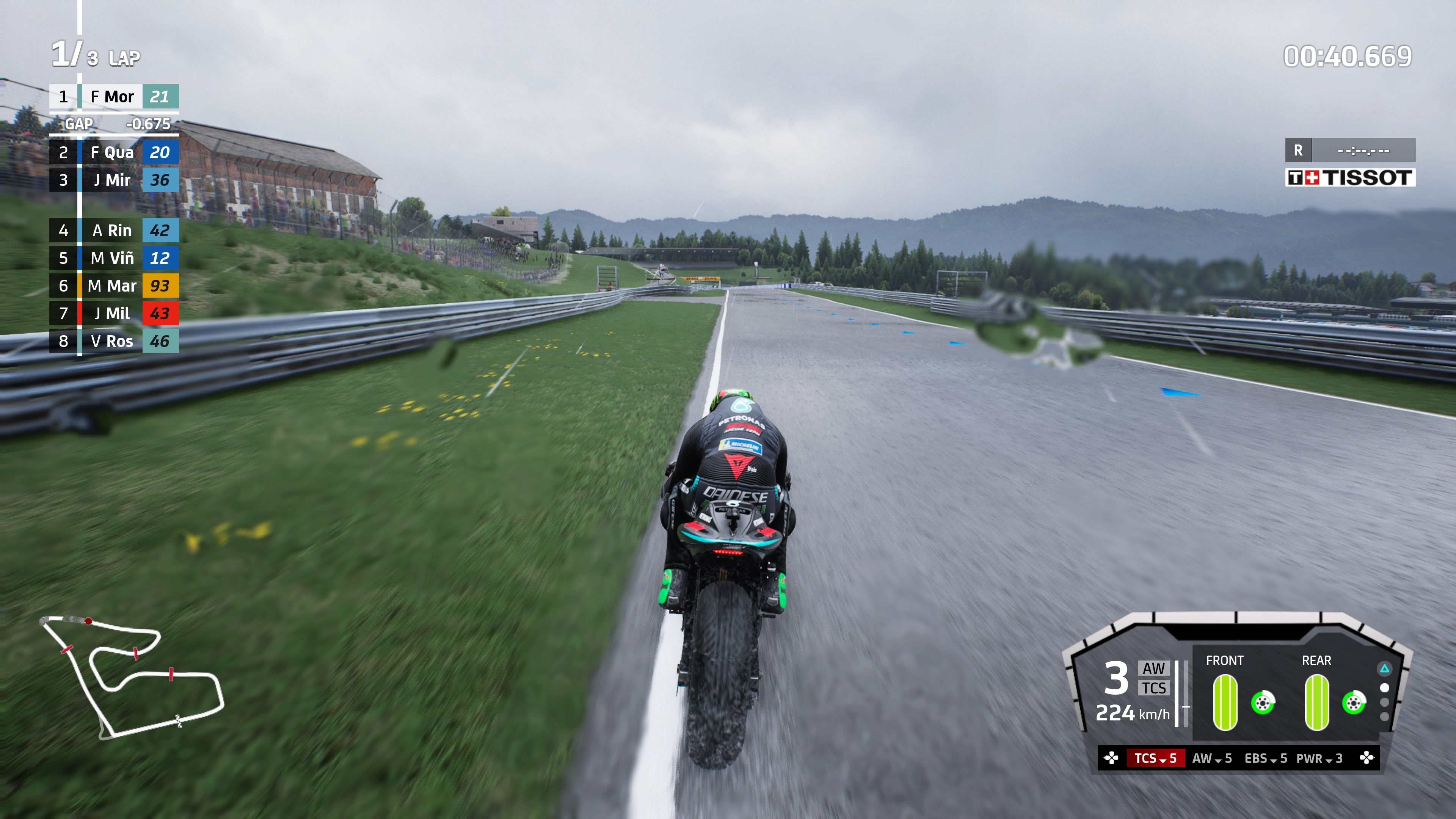 MotoGP 21 Spielberg Wet