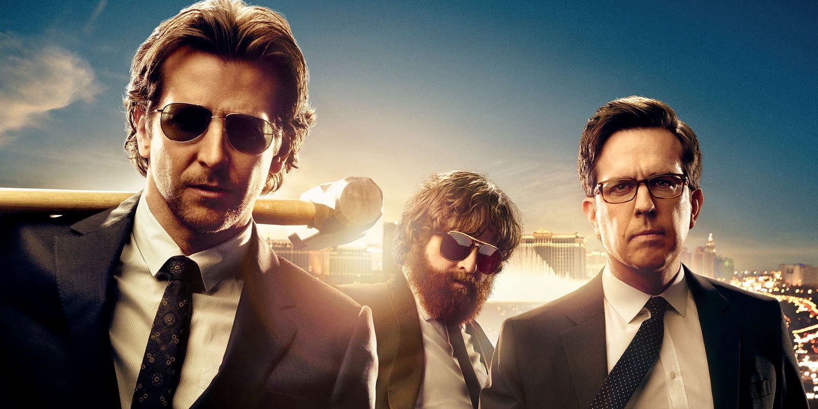 Phil Bradley Cooper Stu Ed Helms and Alan Zach Galifianakis in The Hangover