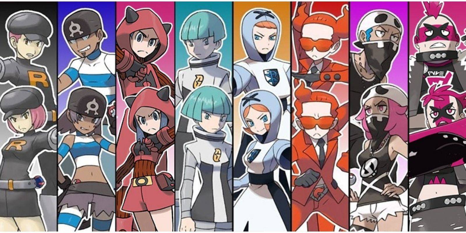 Pokemon Crime Pokémon: Every Villainous Team, Ranked From Lamest To Most Evil