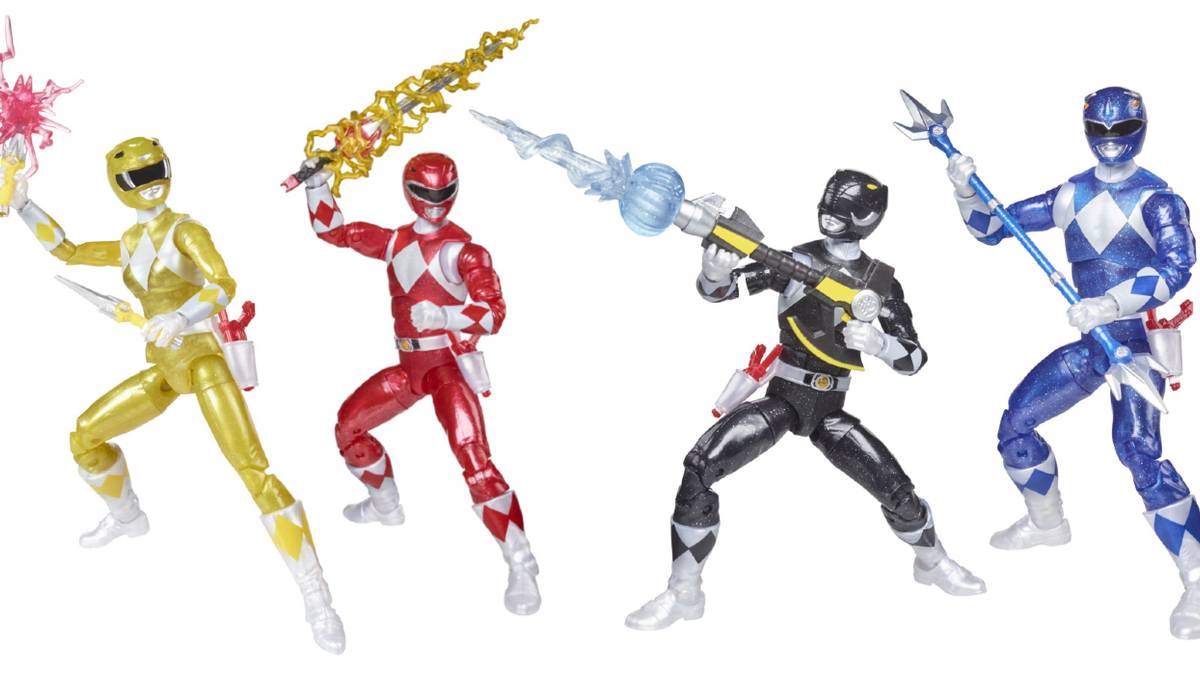 Power Rangers Lightning Collection Action Figures Show Off Metallic Armor