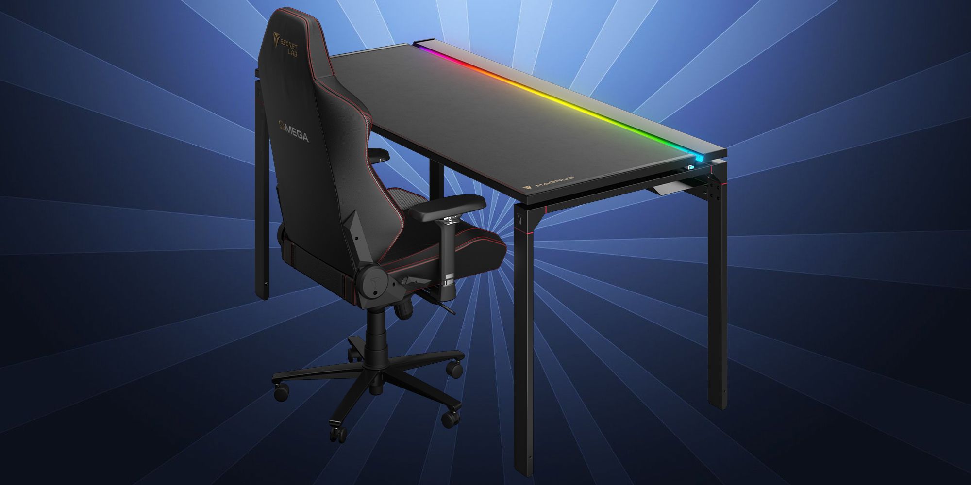 Secretlab Reveals Metal RGB Desk With BuiltIn Cable Management