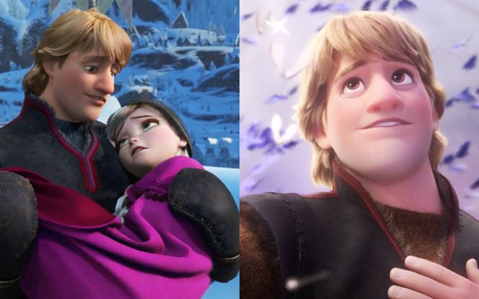 Kristoff Playing Anna And Kristoff Kiss I Can't Wait For The Movie #Frozen2 ⛄