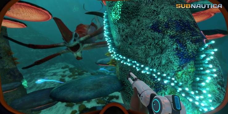 Subnautica How To Find Kill Reaper Leviathans Screen Rant Subnautica Map 2022 Reaper