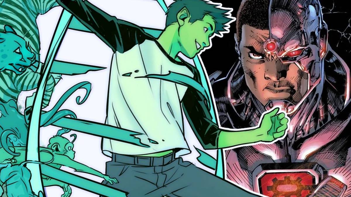 Beast Boy En Cyborg Teen Titans Gaan Beast Boy The Vegetarian: The