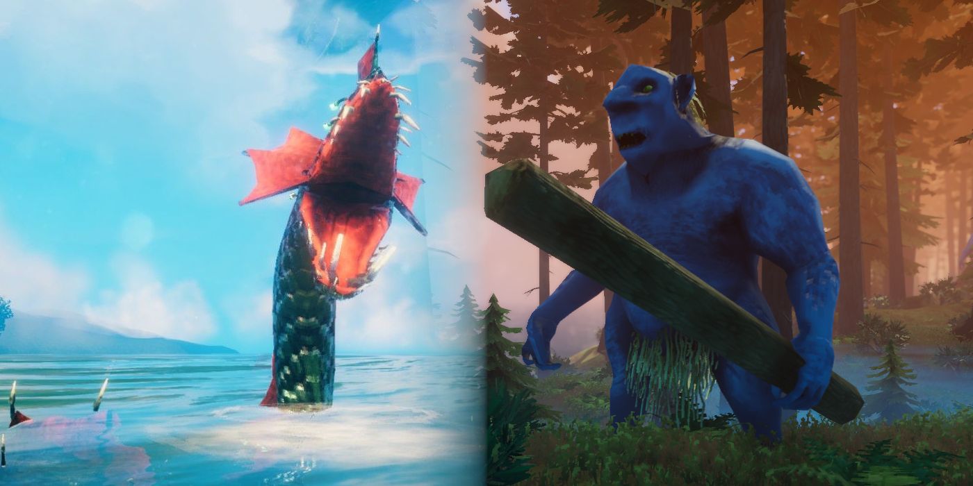 Valheim Serpent & Troll Team Up To Kill Players In Hilarious