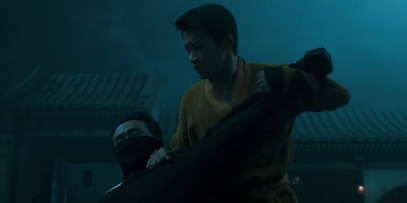 Young Shang-Chi Training in Shang-Chi Trailer