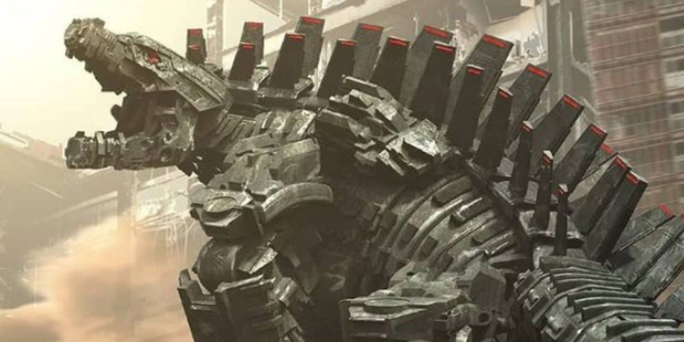 Mechagodzilla Concept Art Shows Off Detailed Look At Gvks Villain