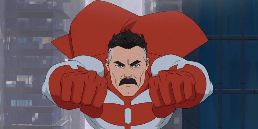 omni man flying in costume in invincible 