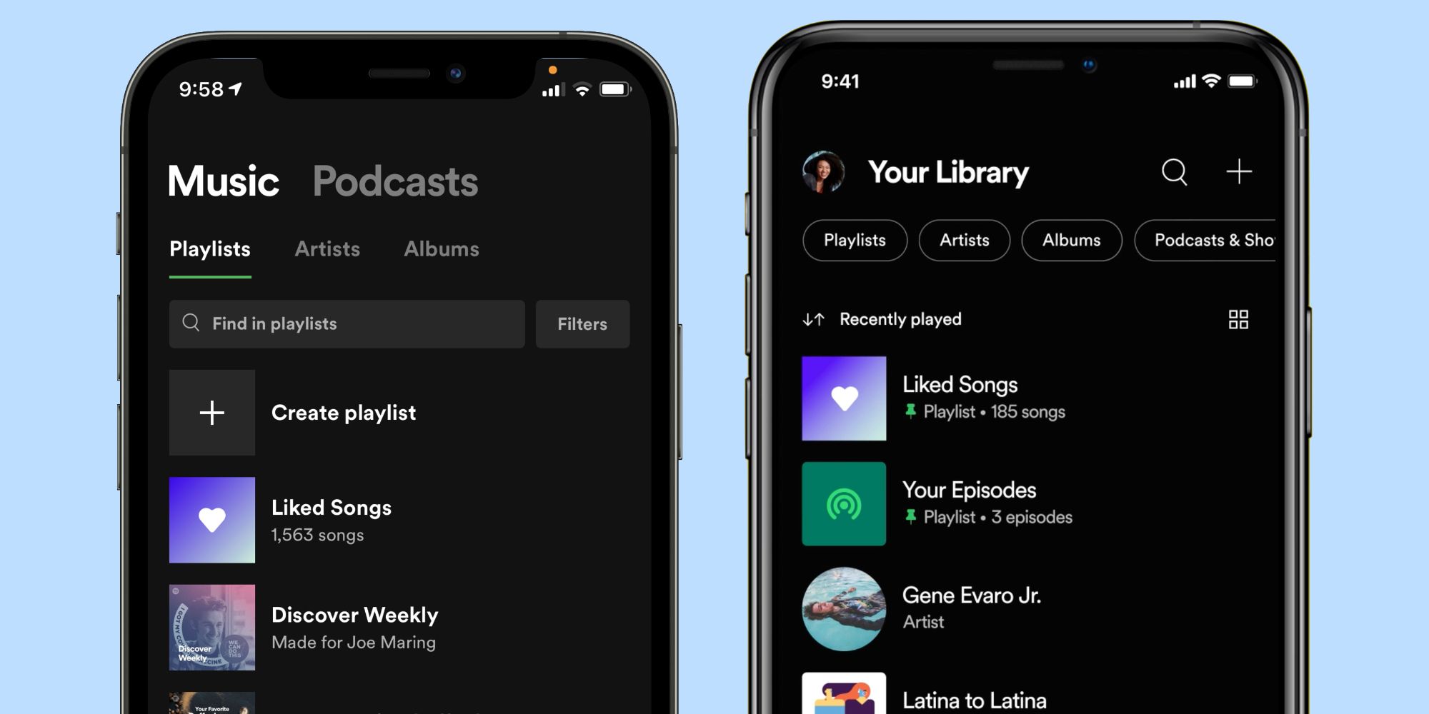 How to update spotify app nsablack