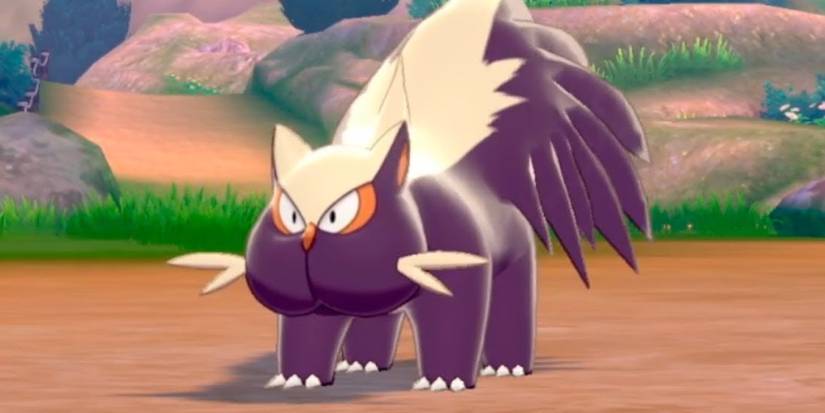 Stunky in Pokemon Sword