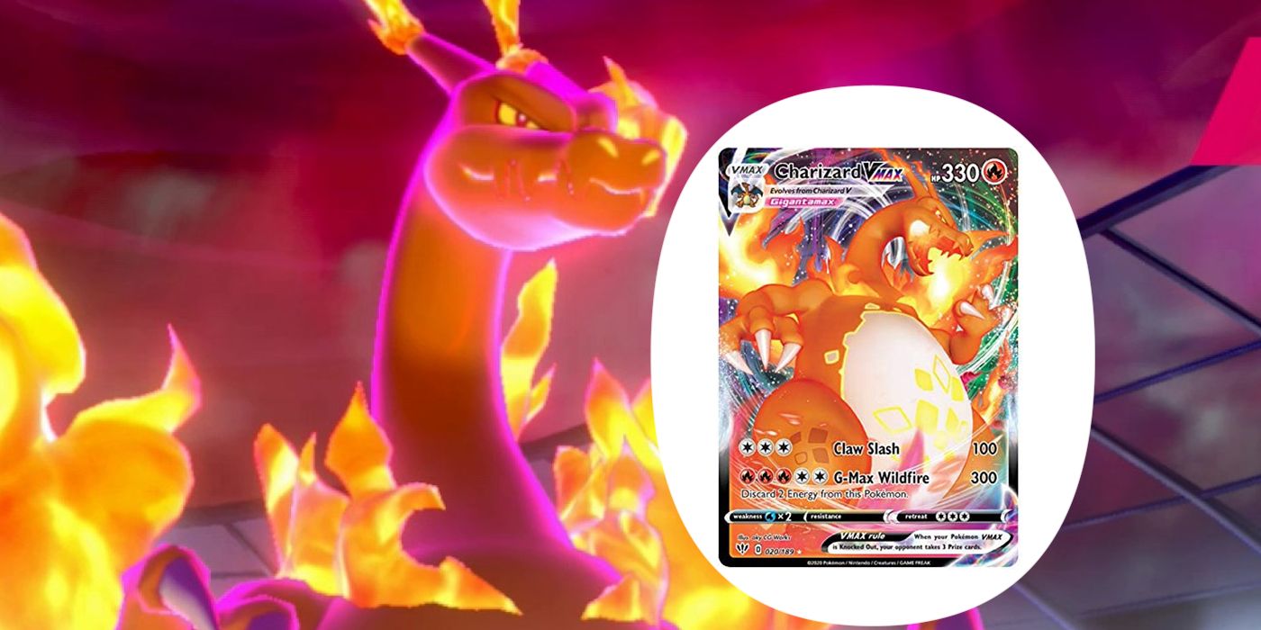 100 pokemon vmax cards Charizard VMAX (SV107/SV122) [Sword & Shield: Shining Fates]