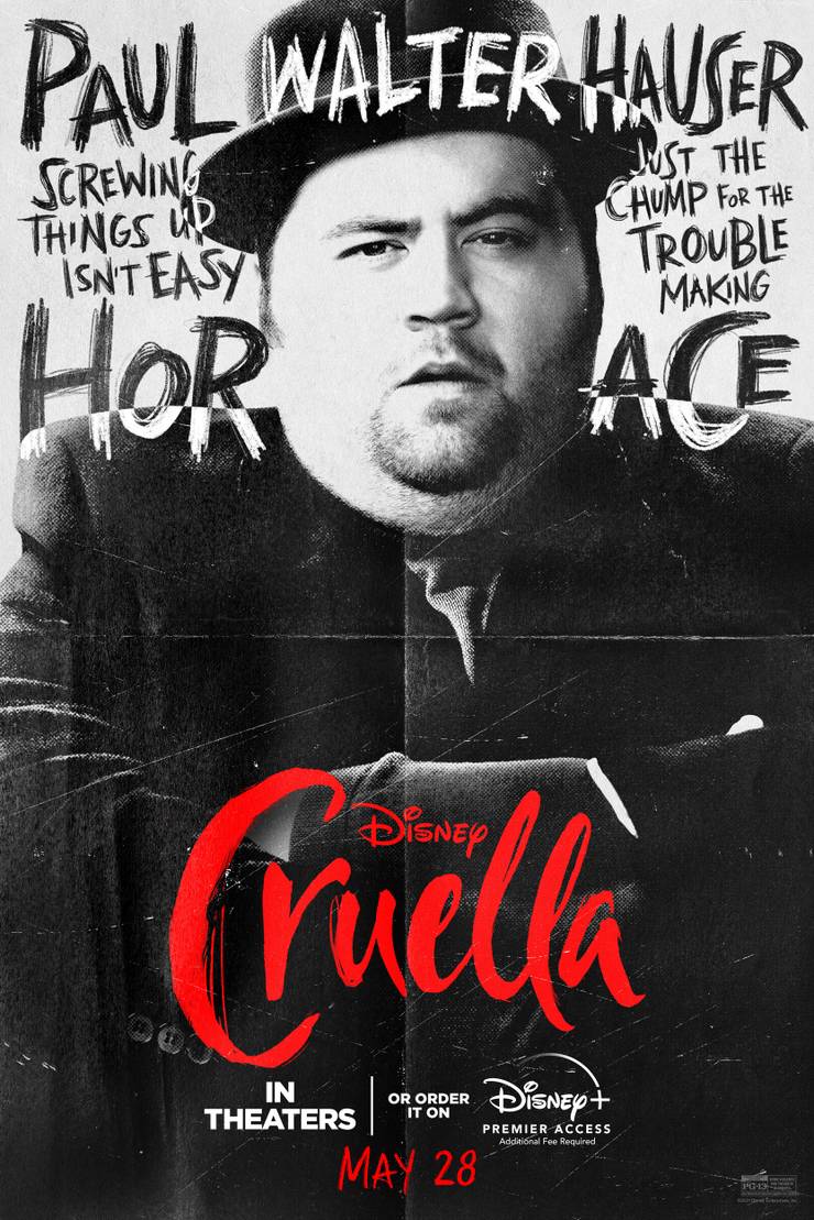 Cruella Gets Descriptive New Character Posters Screen Rant