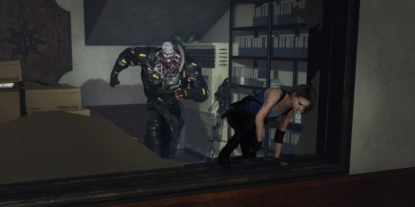 Nemesis+Mr X(RE 2,3 Remake)+Wesker+Jill (RE 5) vs Kazuya Mishima