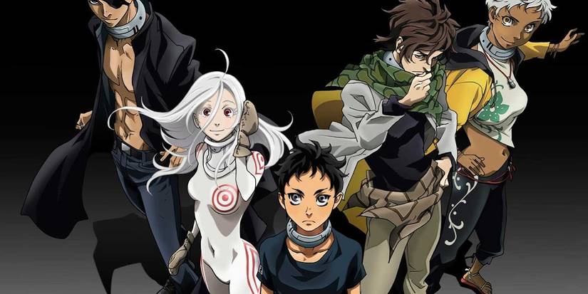The main cast of Deadman Wonderland