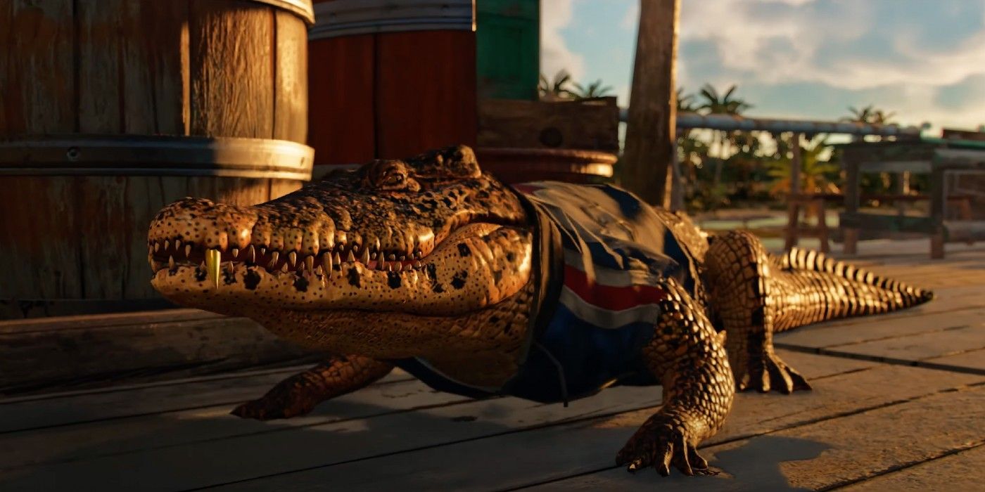 Far Cry 6's Crocodile Is A Good Boy Who Wants Pets From The Player