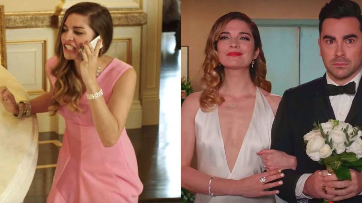 alexis pink dress schitts creek How to Make A Little Bit Alexis Cosplay Dress from Schitt's Creek