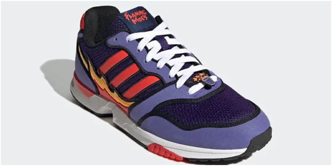 the simpsons flaming moe's adidas