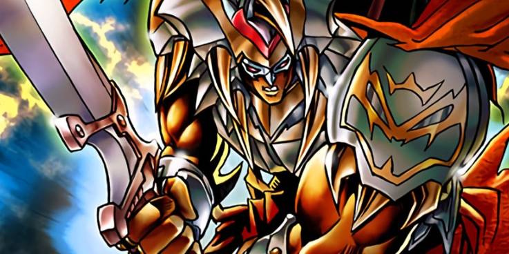 Gilford the Lightning card art from Yu-Gi-Oh!