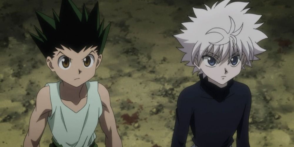 Gon Freecss and Killua Zoldyck