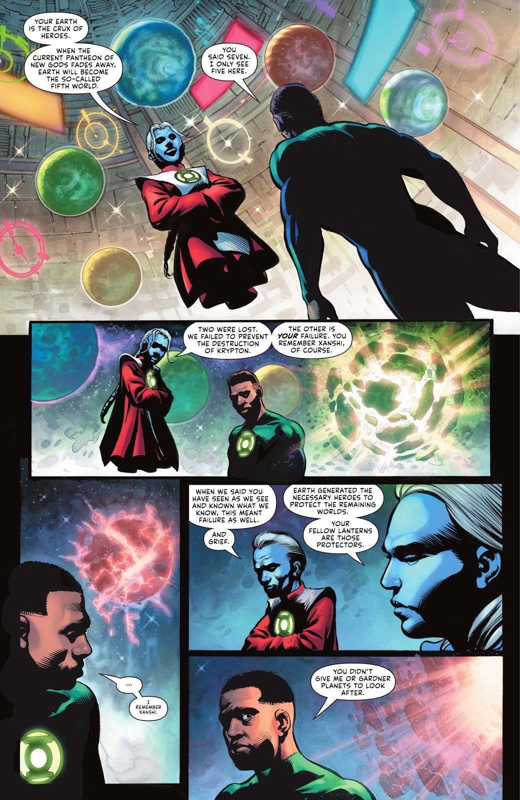 Green Lantern Reveals The Most Important Planets In The Dc Universe Informone