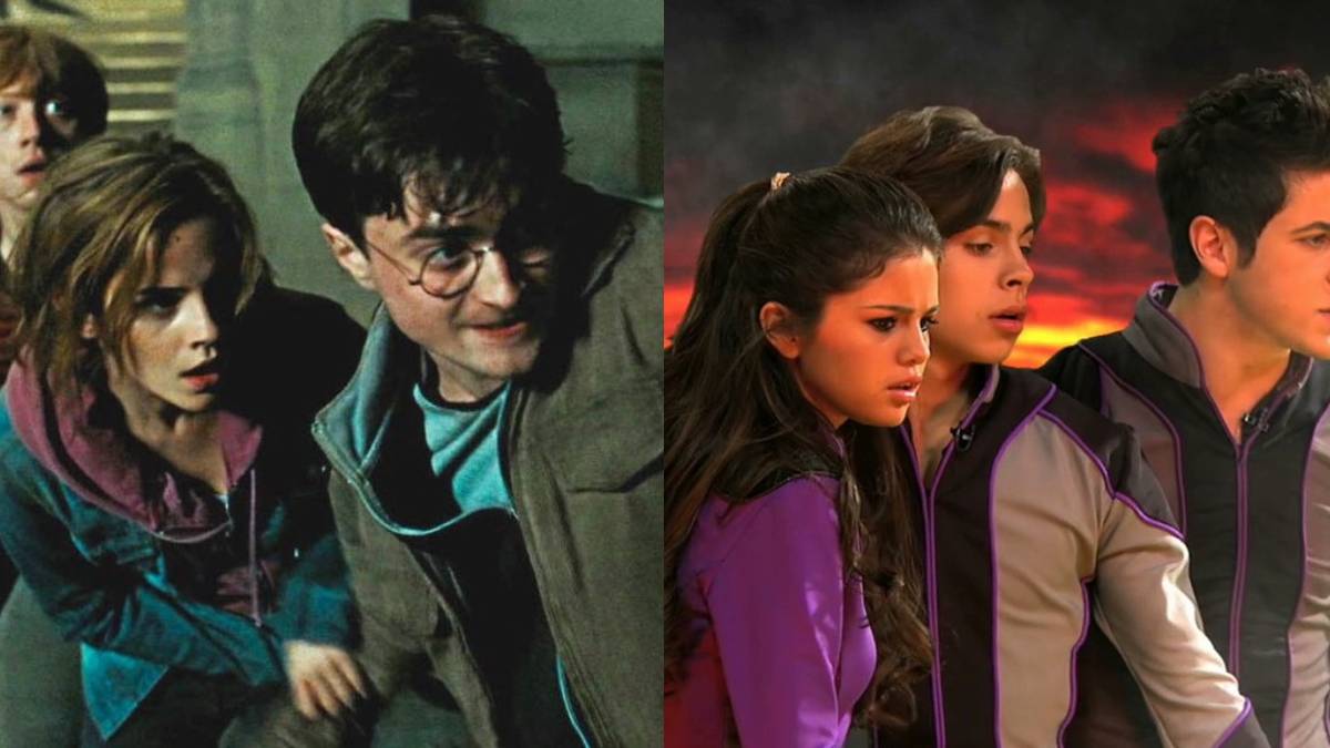 wizards of waverly place harry potter