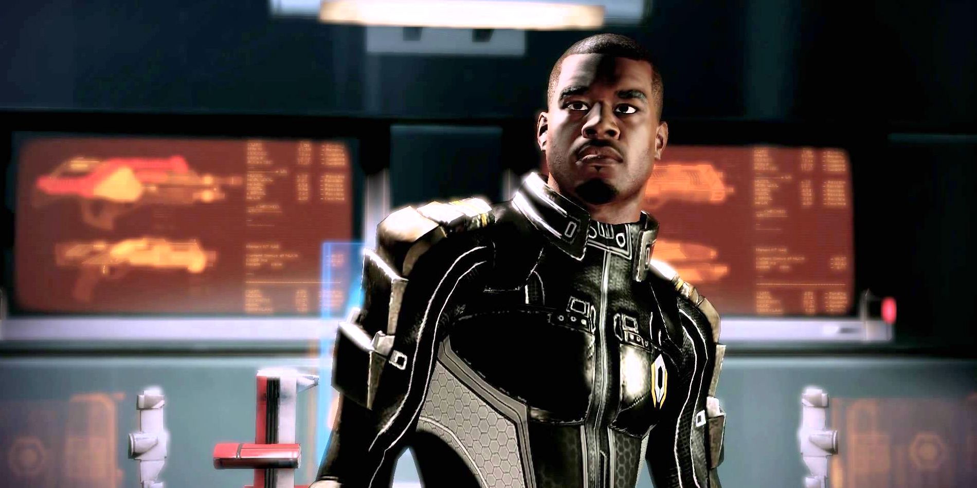 Jacob Taylor is ready for the mission in Mass Effect 2